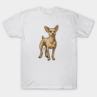 Dog - Miniature Pinscher - Brown T-Shirt